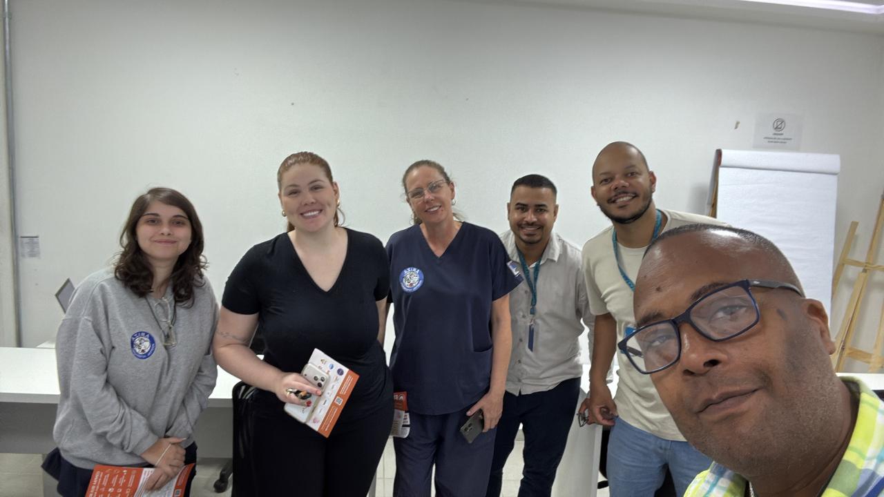 Ação sindical sobre CIPA com trabalhadores reunidos