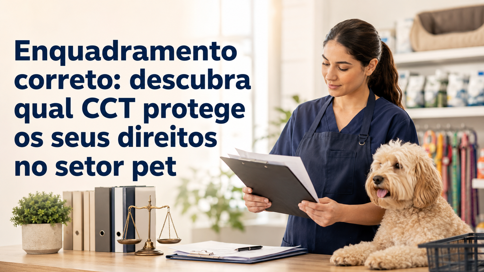 Enquadramento correto: descubra qual CCT protege os seus direitos no setor pet