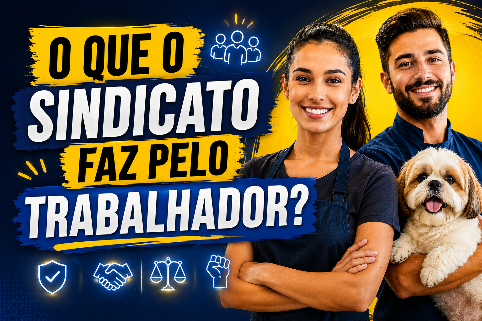 Trabalhadores do setor pet conhecendo a atuação do sindicato