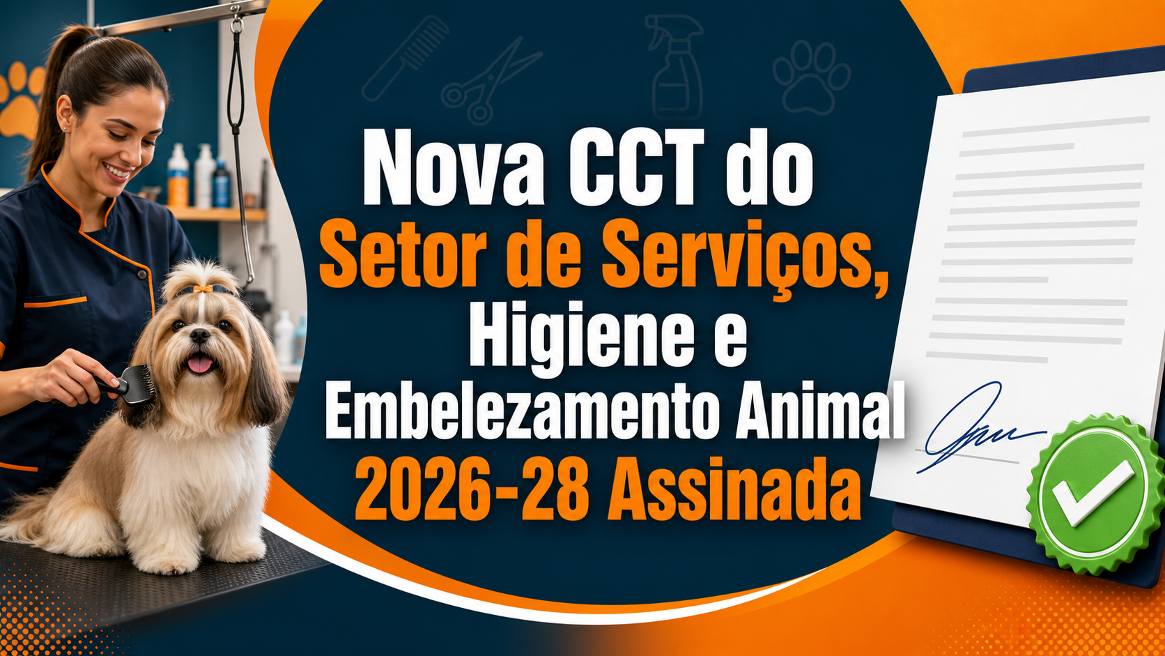 Nova Convenção Coletiva do Setor de Serviços, Higiene e Embelezamento Animal