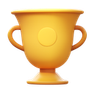 Ícone 3D de um troféu